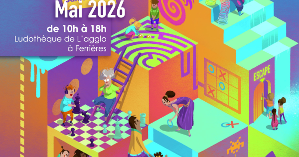 Fête du jeu 30 mai à la ludothèque à Ferrières